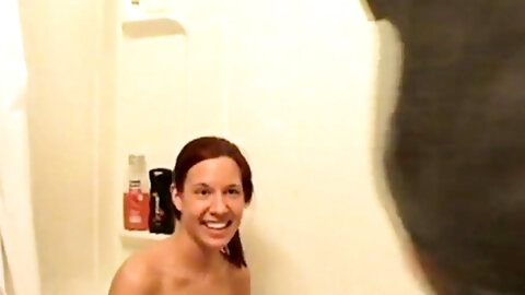 Amateur GF Misty gives close up blowjob